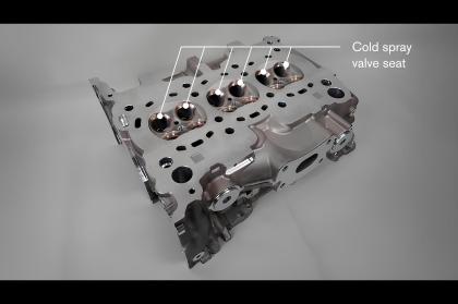 NISSAN – Παγκόσμια πρεμιέρα με cold spray τεχνολογία στις έδρες βαλβίδων. 